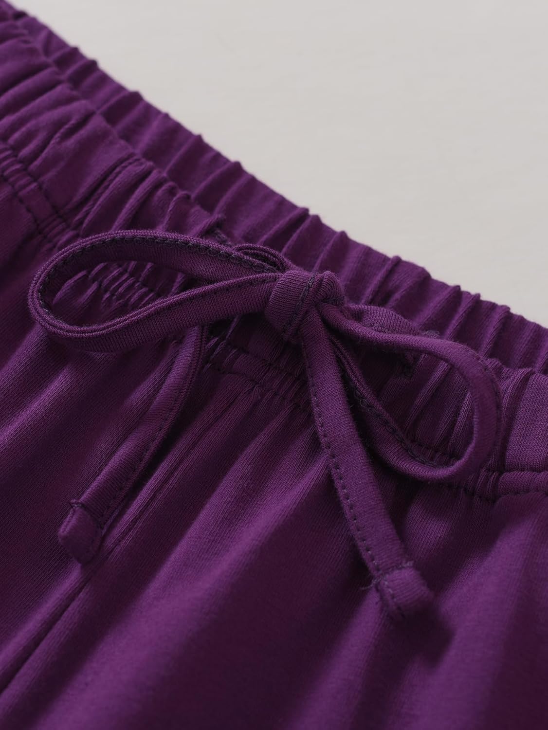 Latuza Women's Petite Lounge Set Pants Petite Length Pajamas - Image 4