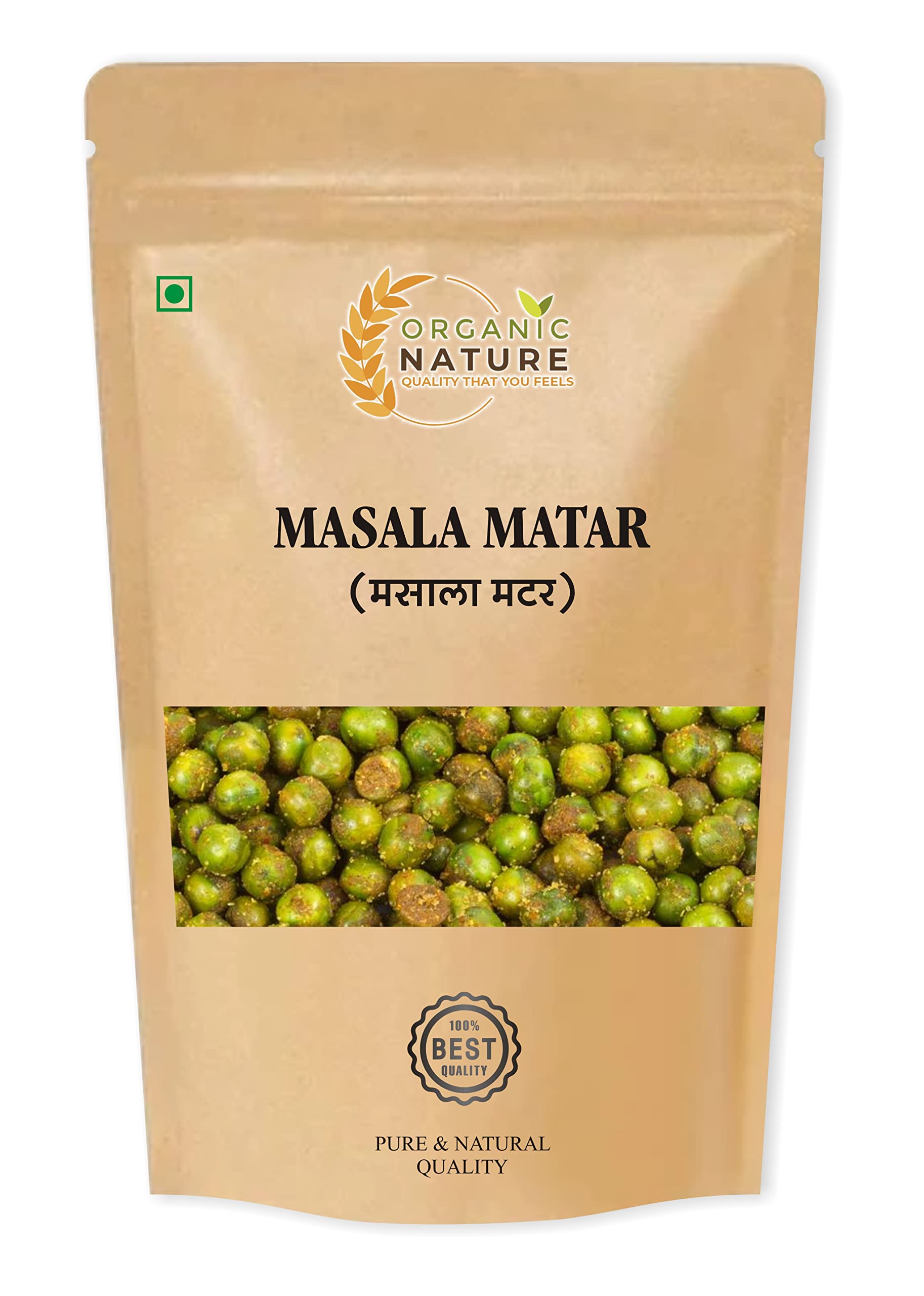 Organic Nature Premium Roasted Green Peas MASALA MATAR Spicy & Crunchy (pack of 900 gram) (B08H5T6F4R) Amazon Price History, Amazon Price Tracker