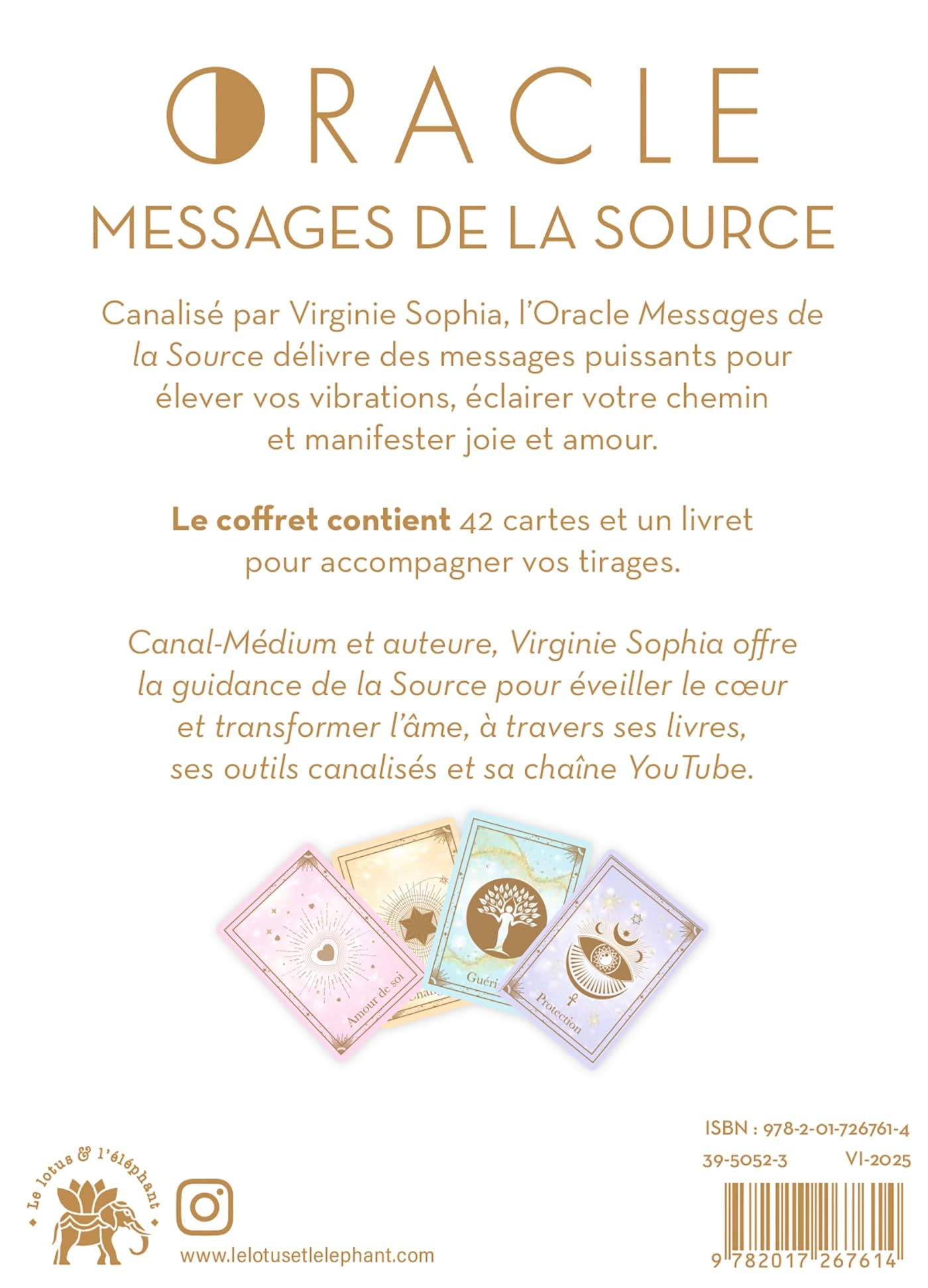 Oracle Messages de la Source: 42 cartes vibratoires et un livret canalisé
