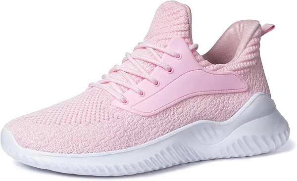 Akk Womens Walking Shoes - Slip On Tennis Running Shoes Memory Foam Lightweight Work Sneakers for Indoor Outdoor Gym