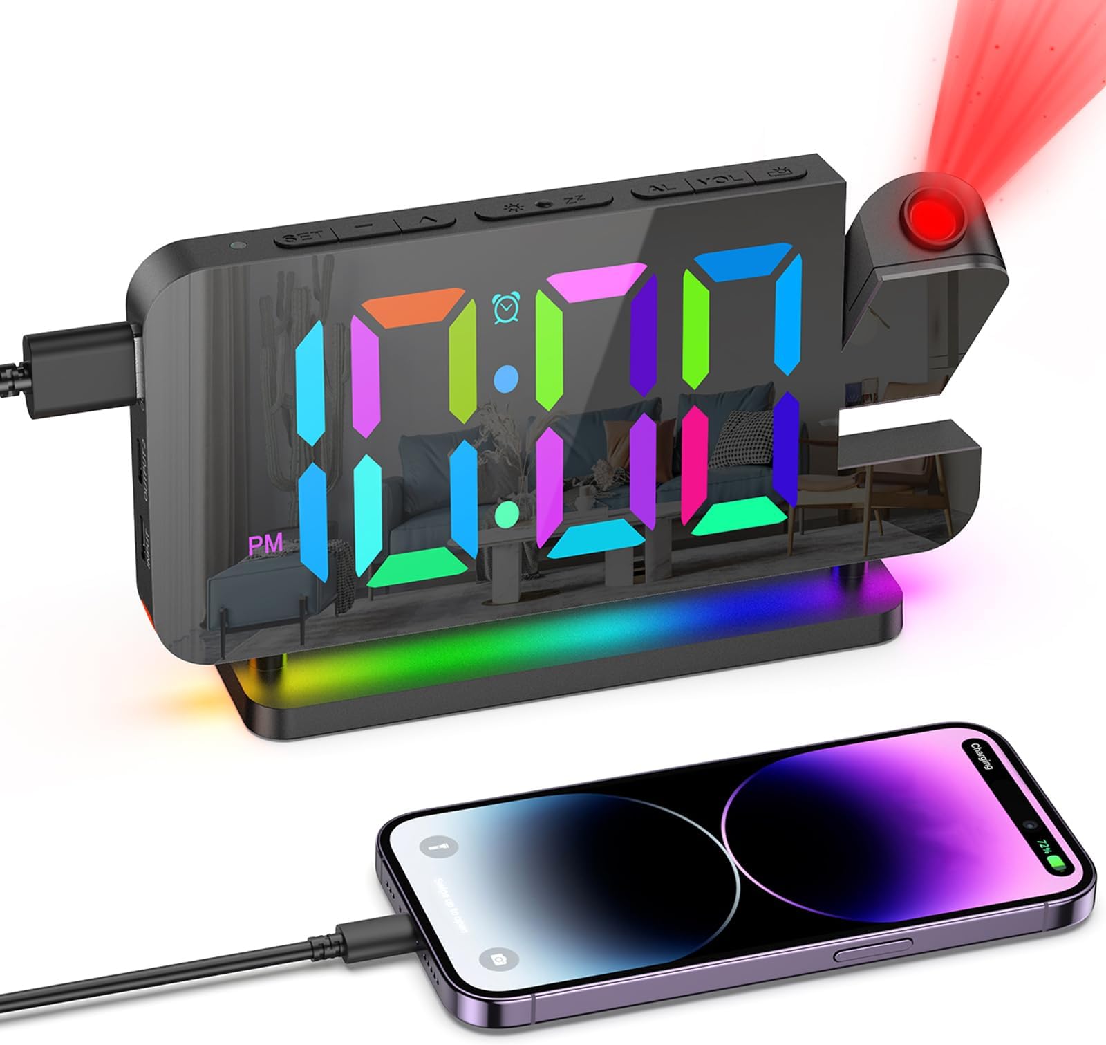 Best HD Pictures about  Wecker Mit Projektion Testsieger  with No AI Images