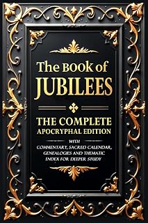 The Book of Jubilees (Annotated): The Complete Apocryphal Edition With Commentary, Sacred Calendar, Genealogies and Thematic Index for Deeper Study