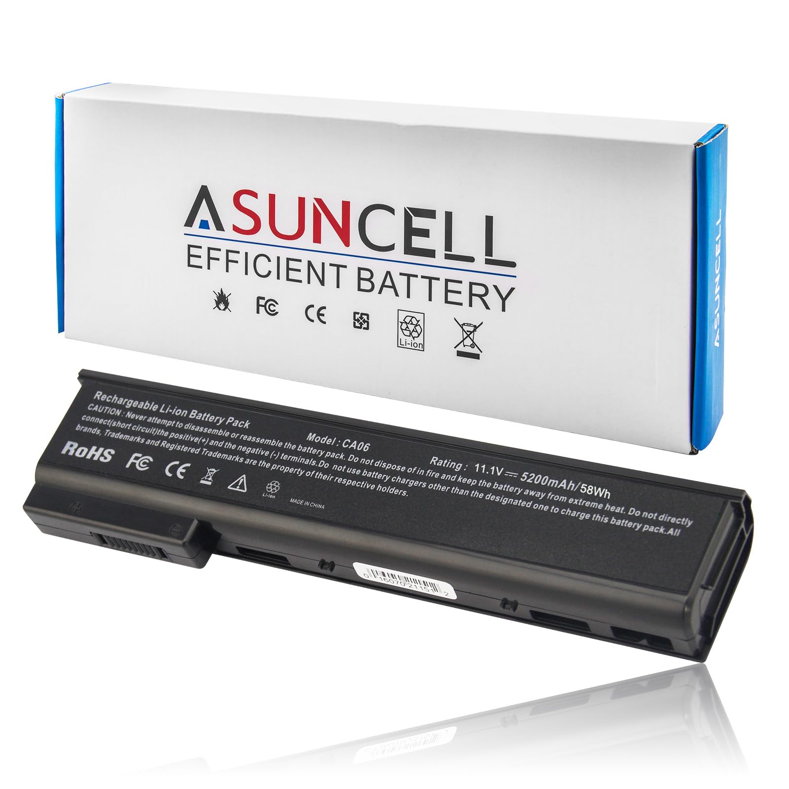 ASUNCELLCA06 CA06XL Battery for HP Probook 640 645 650 655 G0 G1 Compatible with HSTNN-DB4Y HSTNN-LB4X HSTNN-LB4Y HSTNN-LB4Z HSTNN-LP4Z 718677-421 718678-421 718755-001 718756-001