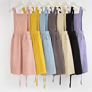 Amazon.com: Surblue Kids Retro Aprons Pinafore Apron for Girls