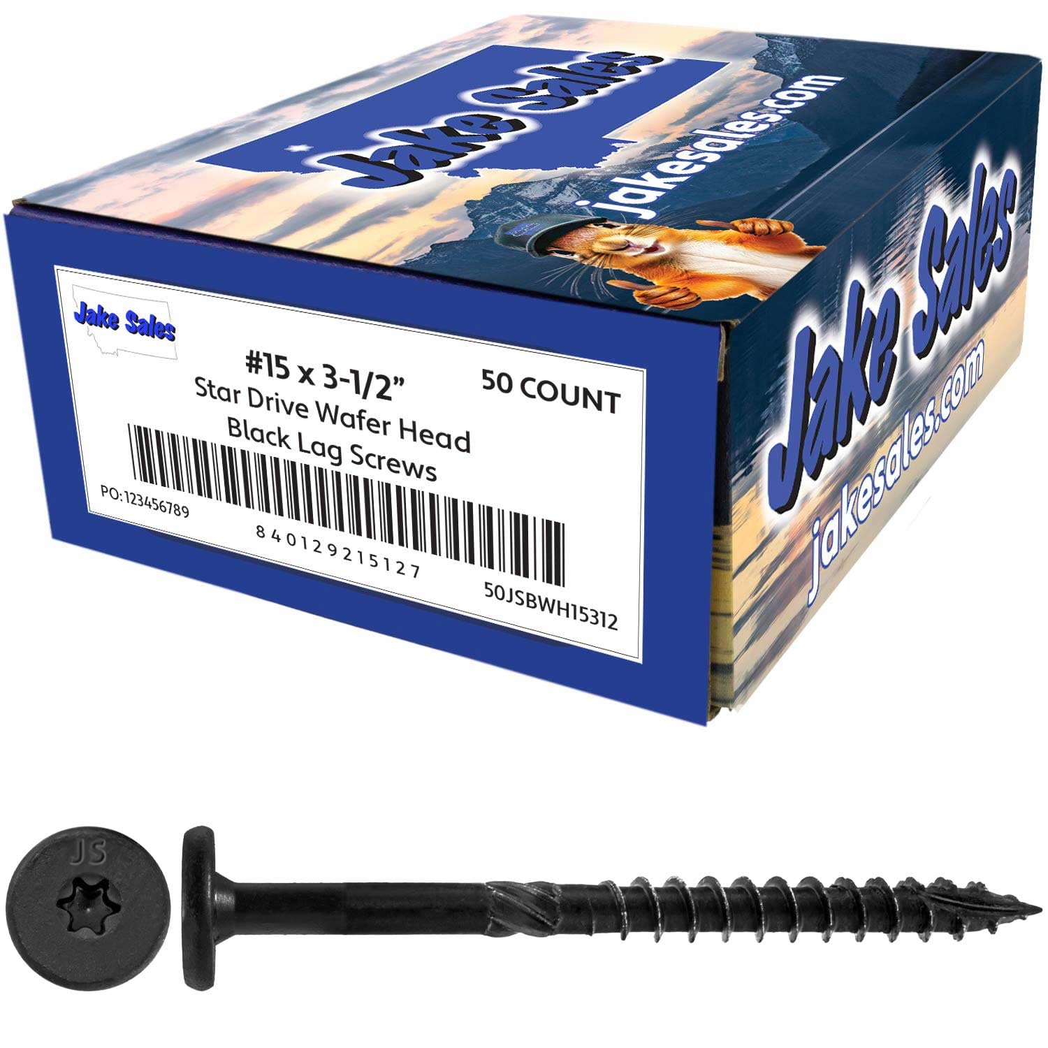 Vis tire-fond sans pré-perçage pour poutre et encadrement de bois T-30 - 8