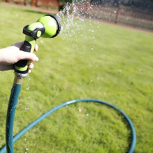 Miniatura 6 de Worth Manguera de jardín verde larga de 58 pulgadas x 50 pies, sin torceduras, sin fugas, accesorios machohembra, tubo de agua resistente, duradero,