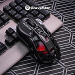 GravaStar Mercury M2 Wireless Gaming Mouse with 26,000 DPI, PAW3395DM Sensor -79g Lightweight Hollowed-Out Design -5 Programmable Buttons -5 Dynamic Lightsync RGB