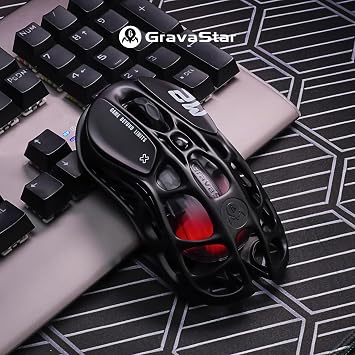 GravaStar Mercury M2 Wireless Gaming Mouse with 5 Dynamic Lightsync RGB