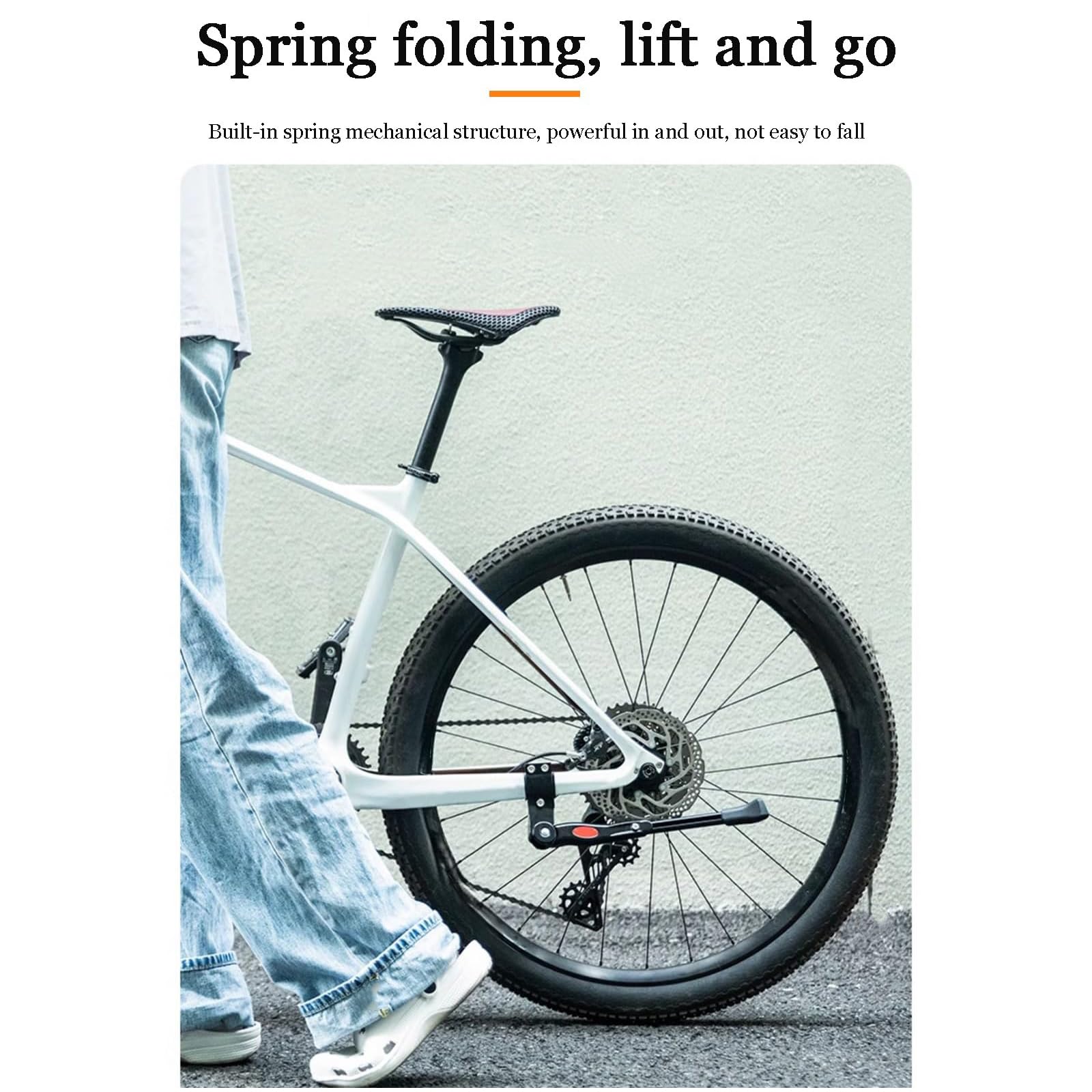 Fahrradständer für Giant Stance E+ 2 2021, rutschfest und Stabil Hinteren Seitenständer Fahrrad Kick Stand Zubehör Sport & Freizeit