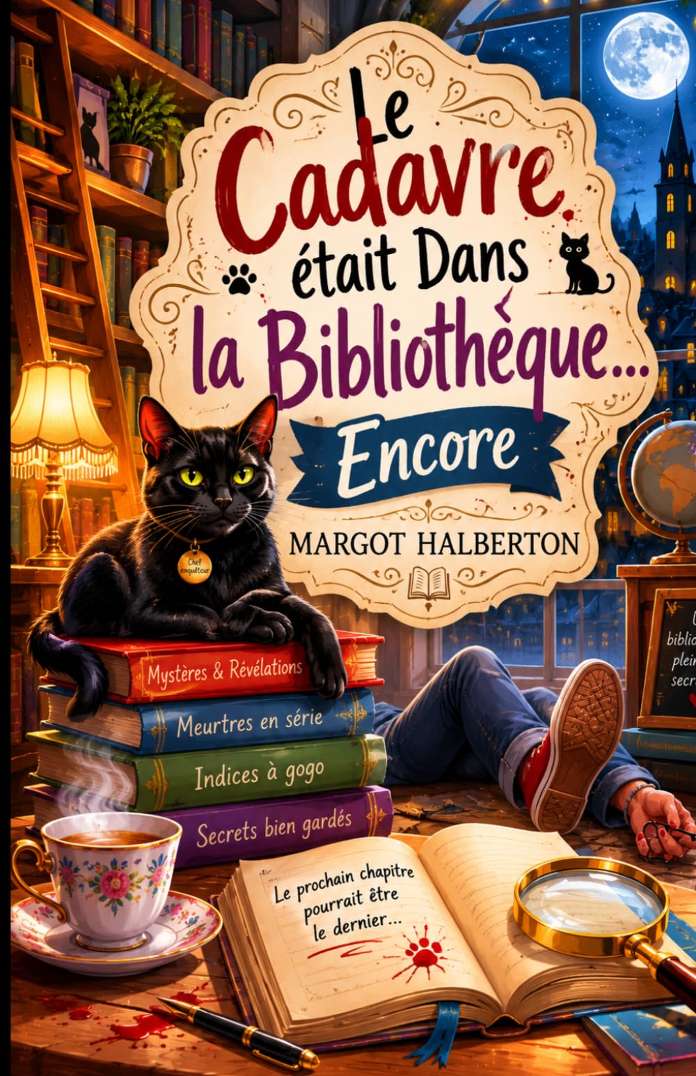 Le Cadavre était dans la Bibliothèque… Encore: Un cosy mystery plein de secrets, de livres… et de crimes dans un village français