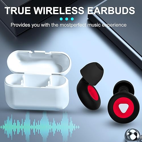 Miniatura 2 de Tapones para los oídos para reducir el ruido, tapones para los oídos para dormir, 6 almohadillas en SML, protección auditiva reutilizable en