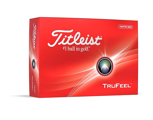 Titleist TruFeel - Matte Red - One Dozen