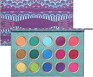 Paleta de sombras coloridas | Paletas de sombras naturais com 15 cores - Paletas de sombra de maquiagem natural, paleta de maquiagem brilhante misturável, paleta de maquiagem com brilho para Iytefeki