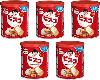《セット販売》 江崎グリコ ビスコ 保存缶 (30枚)×5個セット お菓子 ビスケット 保存食 非常食 長期保存 備蓄食 個包装