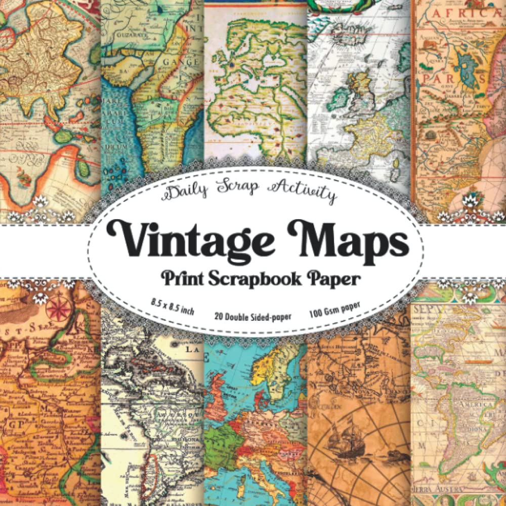 vintage-maps-print-scrapbook-paper-antique-world-map-for-scrapbooking-double-sided-decorative-craft-paper-ephemera-junk-journal-for-gift-wrapping-continents-cartography-usa-map-compass-scarp-activity-daily-amazon-com-books