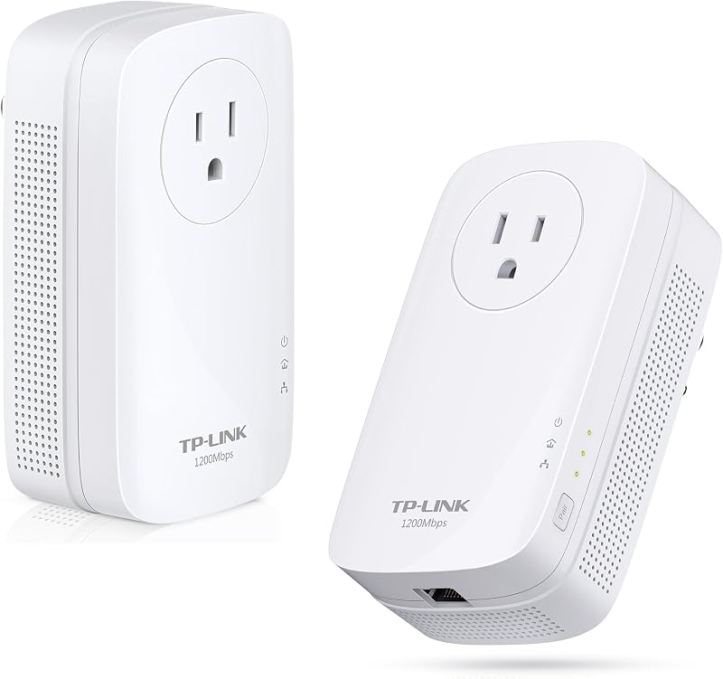 Kit de adaptador Ethernet Powerline Gigabit de 2 puertos