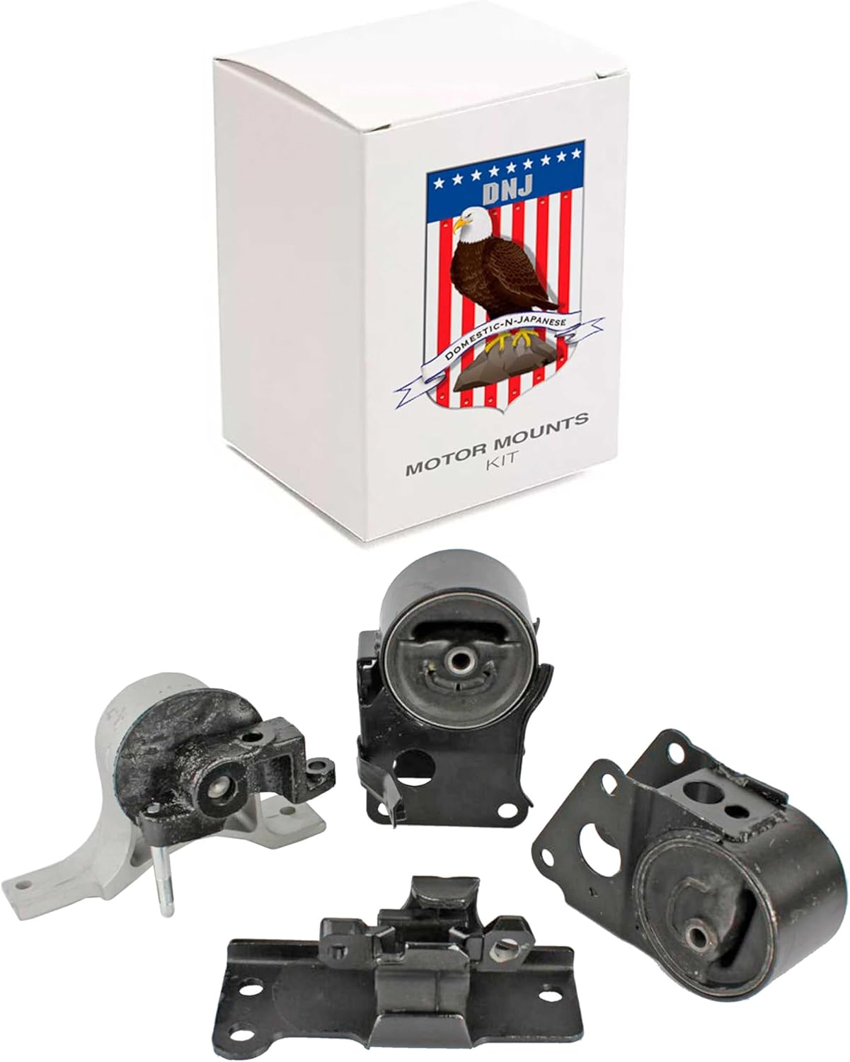DNJ MMK1012 Motor Mount Kit For 2004-2009 Nissan Altima Maxima Quest 3.5L Auto Trans without Sensor