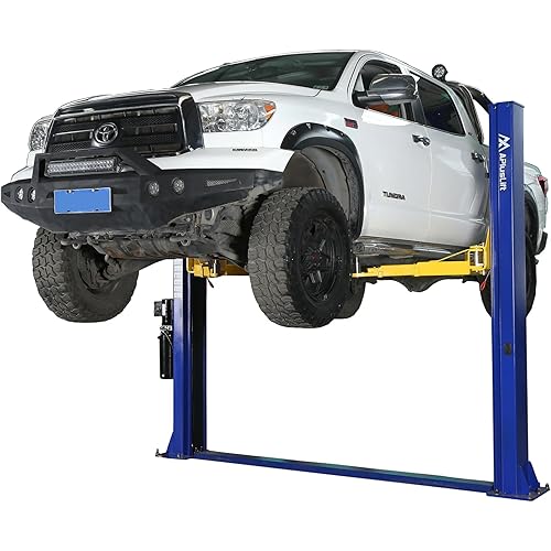 APlusLift HW-10KBP 10000LB Two Post Floor Plate Car Lift/Industry Leading 36 Months Part Replacements