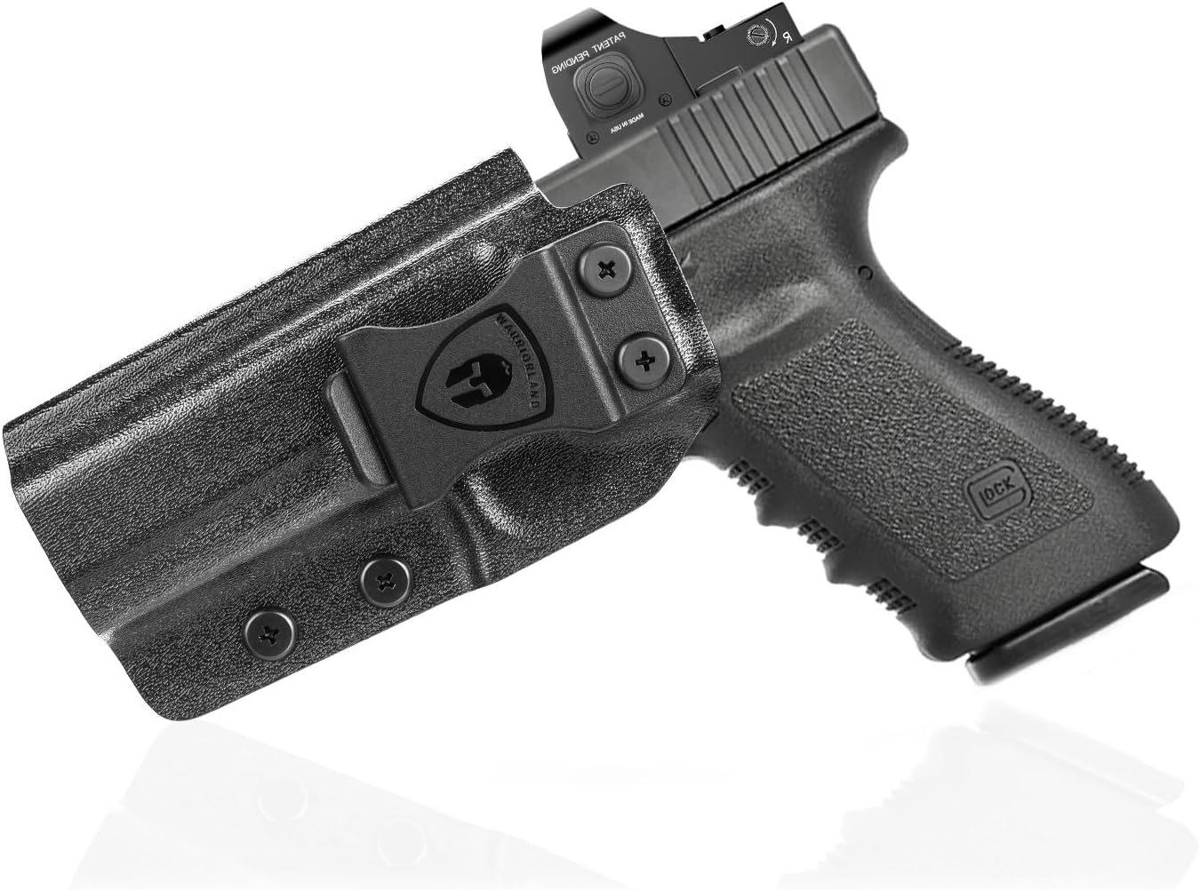 G20 21 22 Holster IWB Kydex Holster w/Optics Cut: G21 / G20 (Gen 3 4 5) & G22 Gen 5, Inside Waistband Appendix Carry Holster G21, Adj. Retention & Cant, Right/Left Hand Option