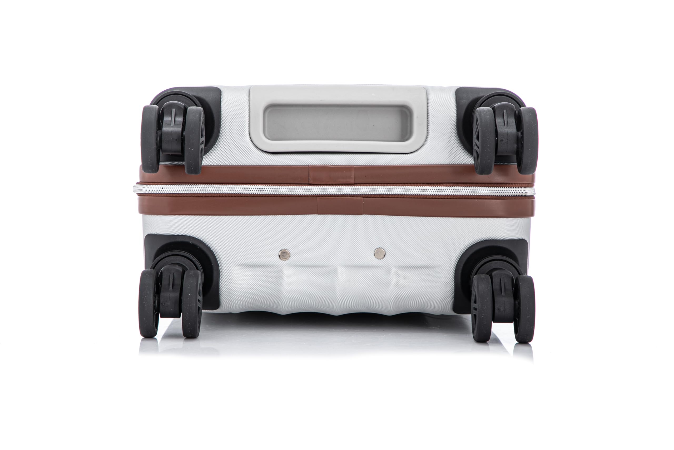 CELIMS - Maleta de Cabina 45x36x20 EasyJet y +65 Aerolíneas | Equipaje de Mano | Trolley Cabina | Doble Ruedas 360° | Ultraligera 2,2 kg | Ideal Aerolíneas Low Cost | Plata Esterlina