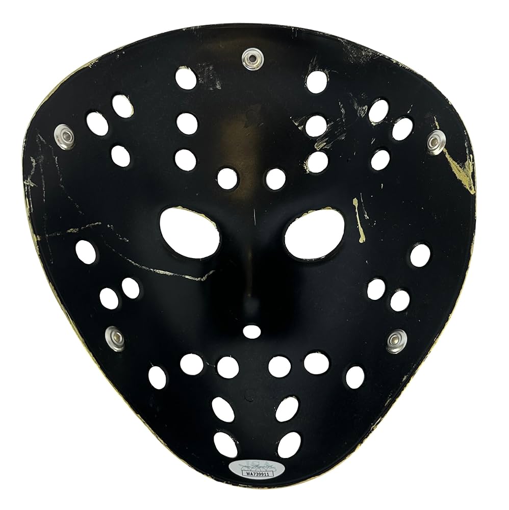 SUPER CACAO(NOSAWA論外) Autographed Mask. Kane Hodder signed inscribed Jason Vorhees mask JSA COA at