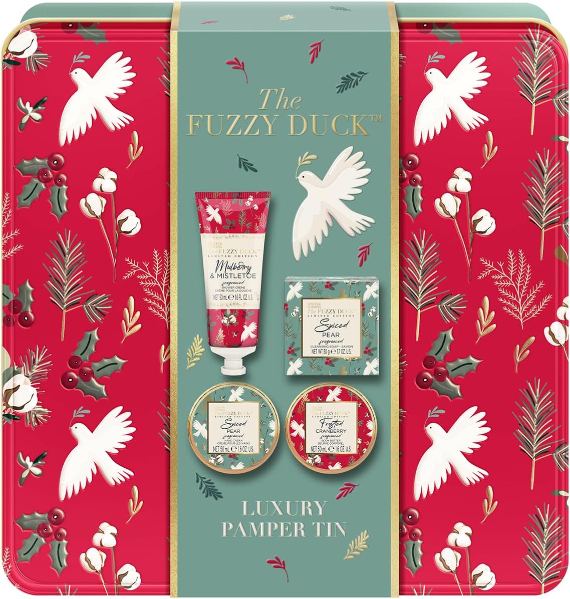 Baylis & Harding The Fuzzy Duck Winter Wonderland Luxury Pamper Tin Gift Set - Vegan Friendly (Pack of 1) 3 71MZfM680QL. AC SL1500