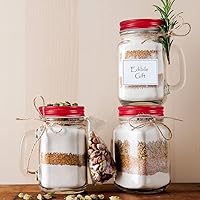 Vista 5 de Chuangdi 30 paquetes de tapas para tarros Mason a granel, tapas de boca regular para conservas, a prueba de fugas, tapas sólidas de almacenamiento