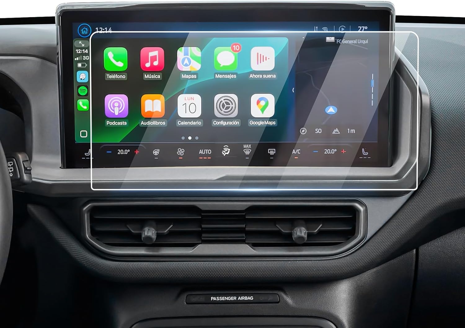 Karltys [Upgrade] 2025 Ford Bronco Sport 13.2-Inch Screen Protector [No Glare & Fingerprint] for Models Big Bend/Free Wheeling/Heritage/Outer Banks/Badlands Screen AccessoriesTempered Glass