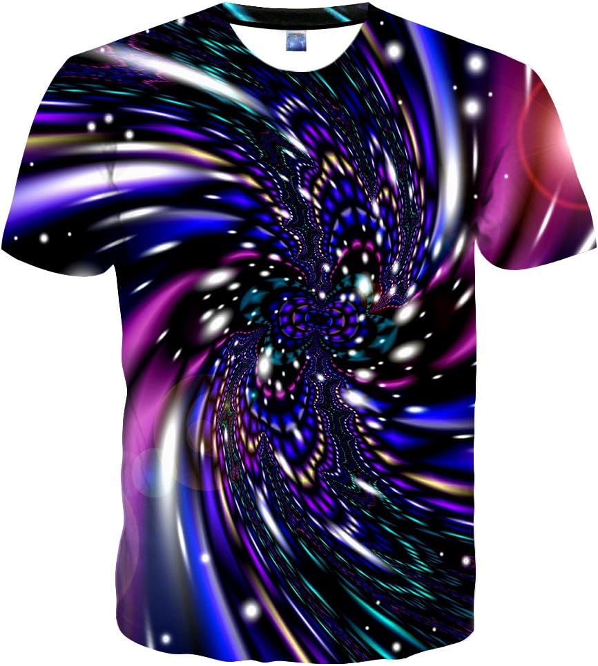 Unisex Casual 3D Print Short Sleeve T-Shirt Tees