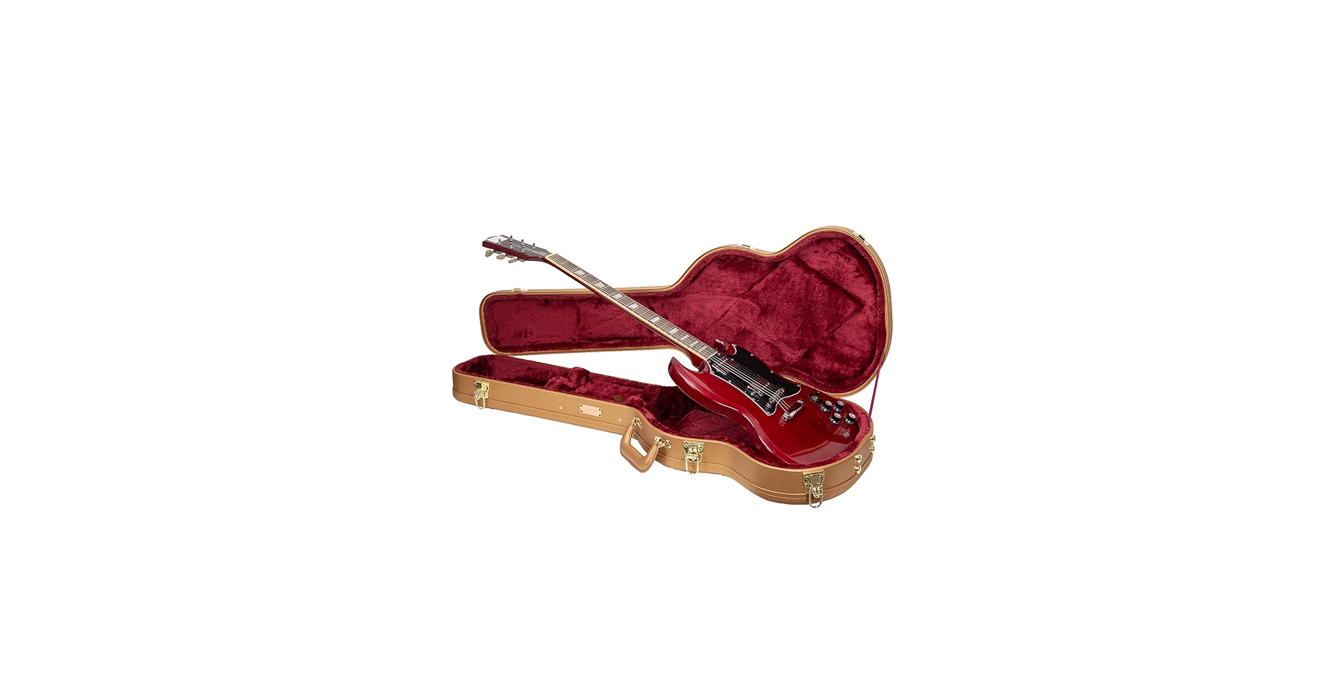 ギター Gibson case Amazon.com: Crossrock Wooden Electric Guitar Case for Gibson