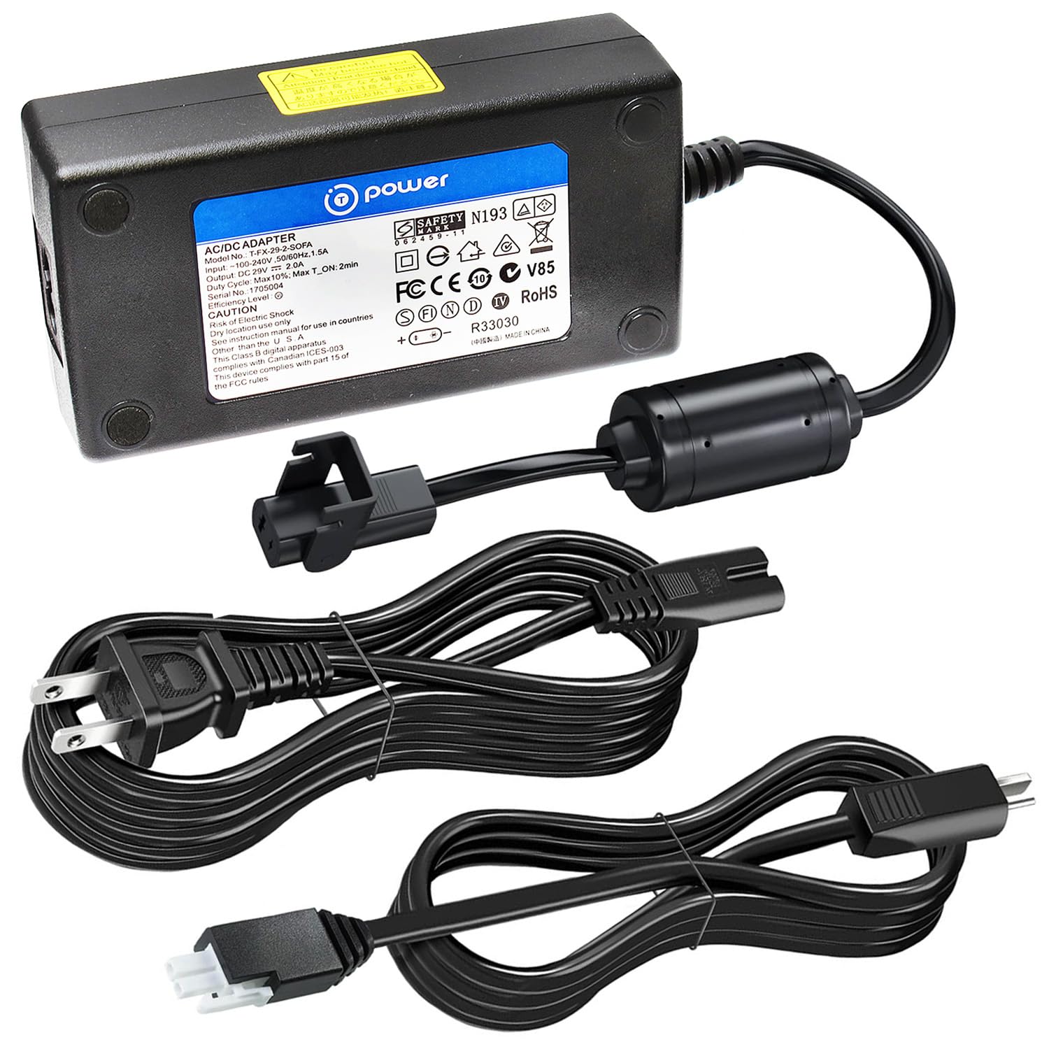 Amazon.com: T POWER 24V/29v Charger for 1KEA Idasen Electric