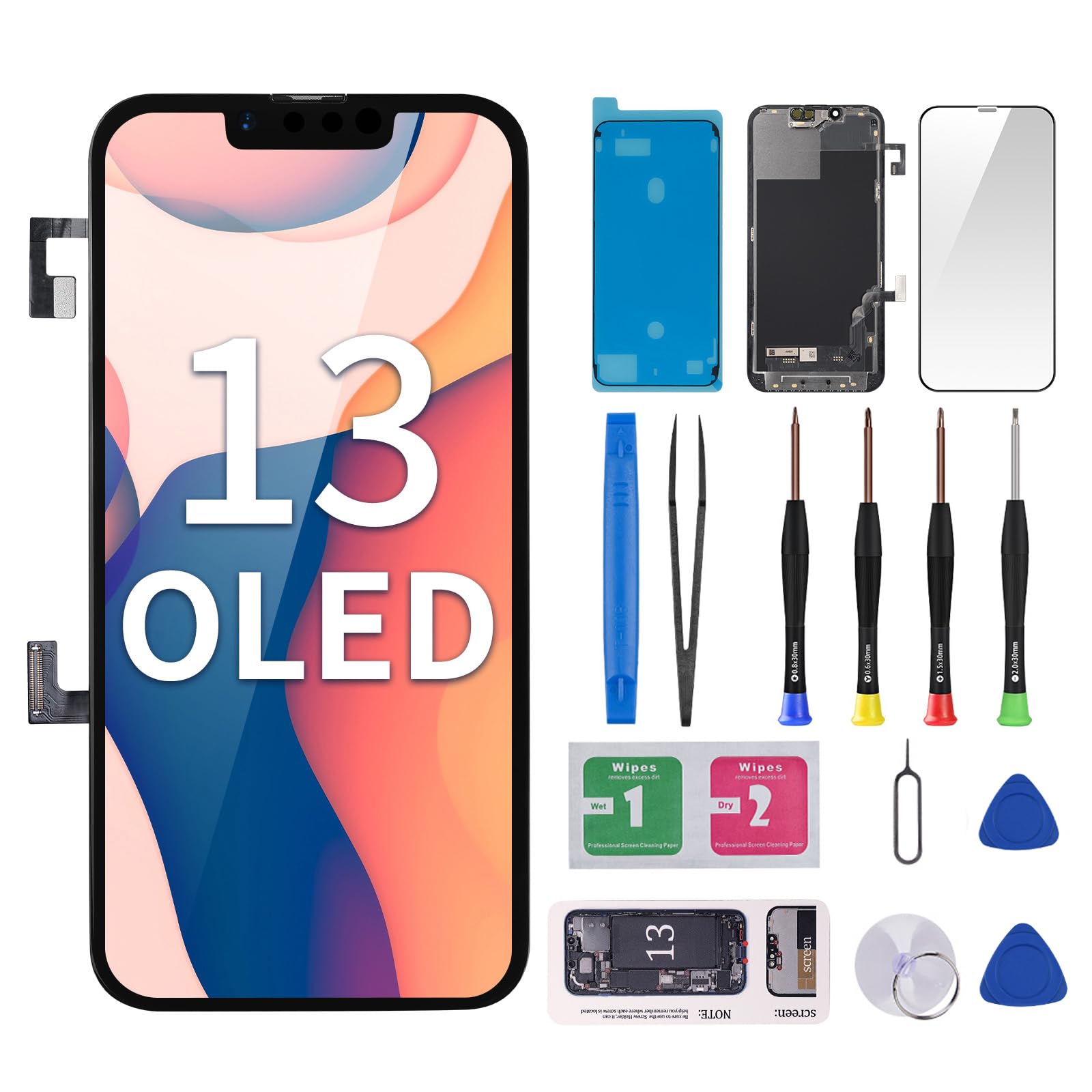 Amazon.com: DGSCSMY for iPhone 13 OLED Screen Replacement