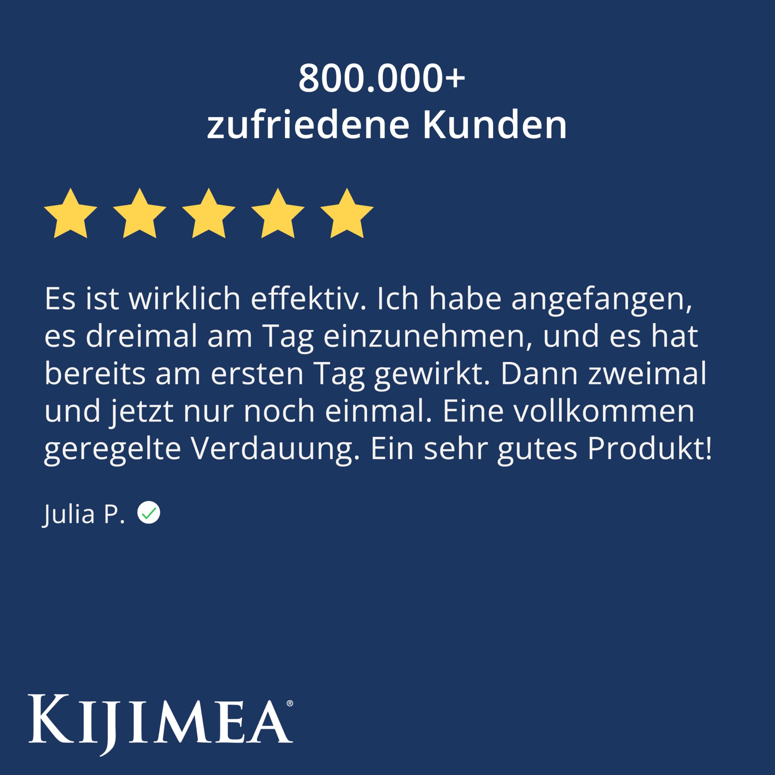 KIJIMEA® Regularis – Bei Verstopfung, träger Verdauung & Blähbauch – sanft & natürlich – effektiv und planbar – vegan, glutenfrei, laktosefrei – 250g