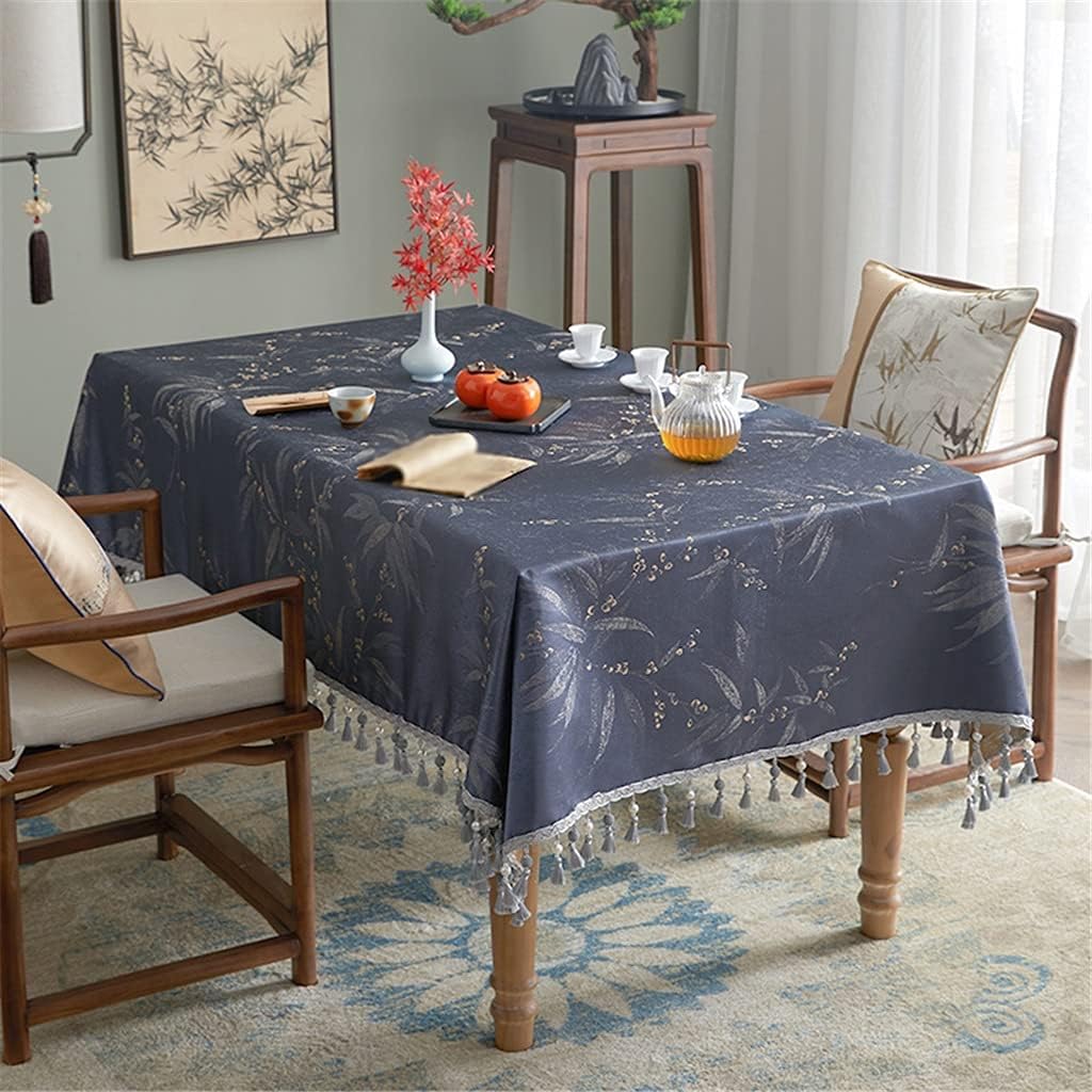 Chinese Tablecloth Country Pastoral Coffee Table Dining Table Cloth Fabric(130 * 220cm)