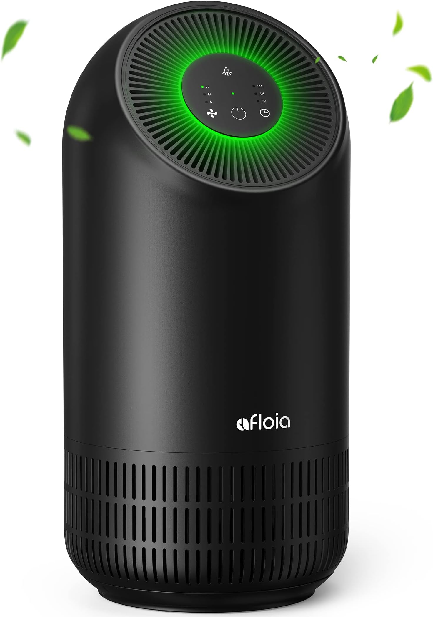 Afloia Air Purifier for Pets, Air Purifiers for Home Large Room Up to 880 Ft², Efficient Filter Air Cleaner for Home Remove 99.99% Pets Hair Odor Dust Smoke Mold Pollen, Fillo Black