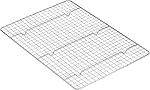 Amazon Basics Nonstick Baking Sheet & Cooling Rack Set, Half Sheet Size- 2 Pack