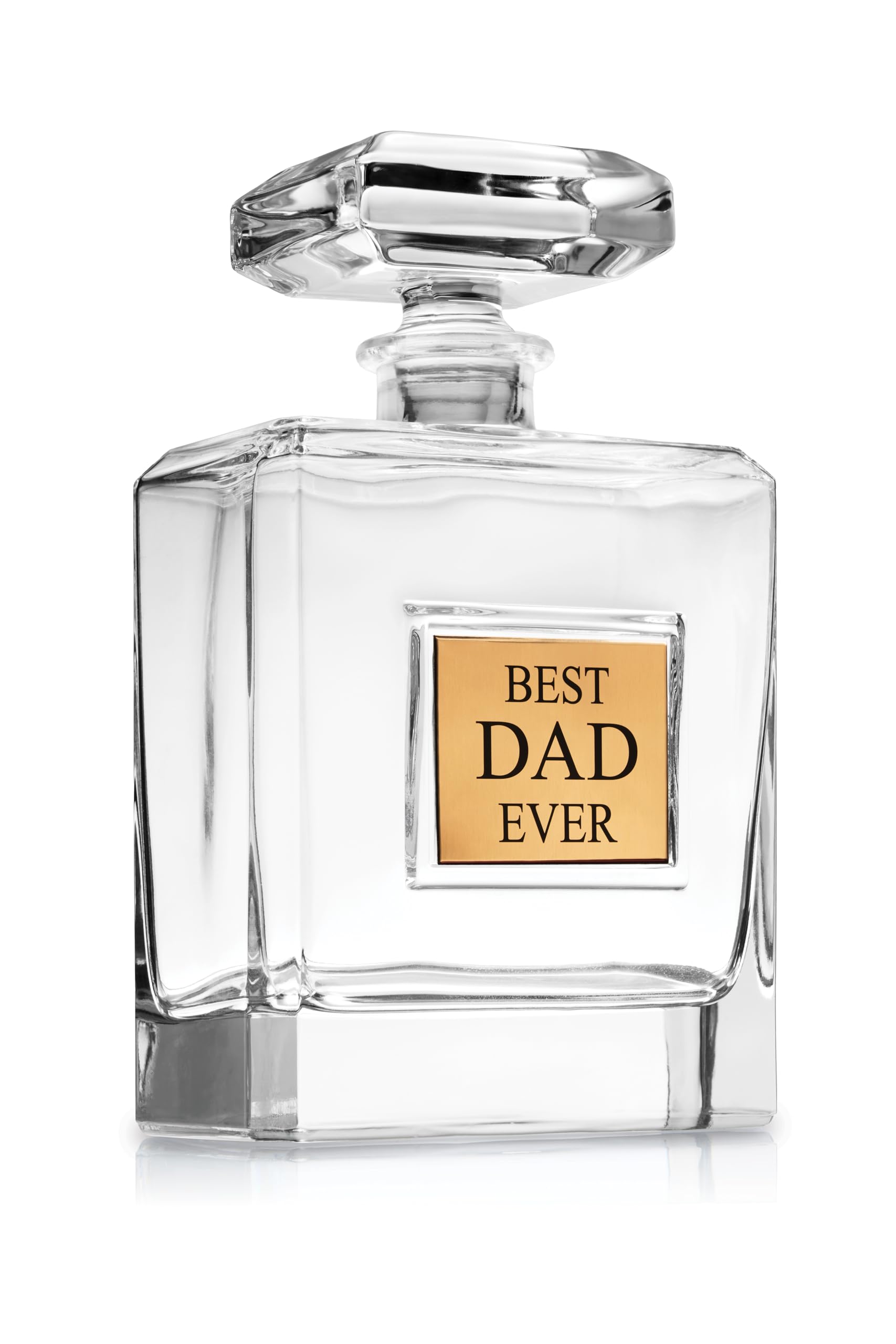 Father's Day Gifts for Dad Husband, Best Dad Ever Whiskey Decanter, Liquor Decanter - 28oz