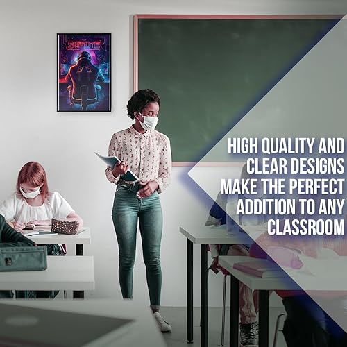 Miniatura 5 de Póster retro para jugadores  Impresión artística de videojuegos  Decoración de sala de juegos  Arte de pared Cyberpunk  Póster de neón para juegos