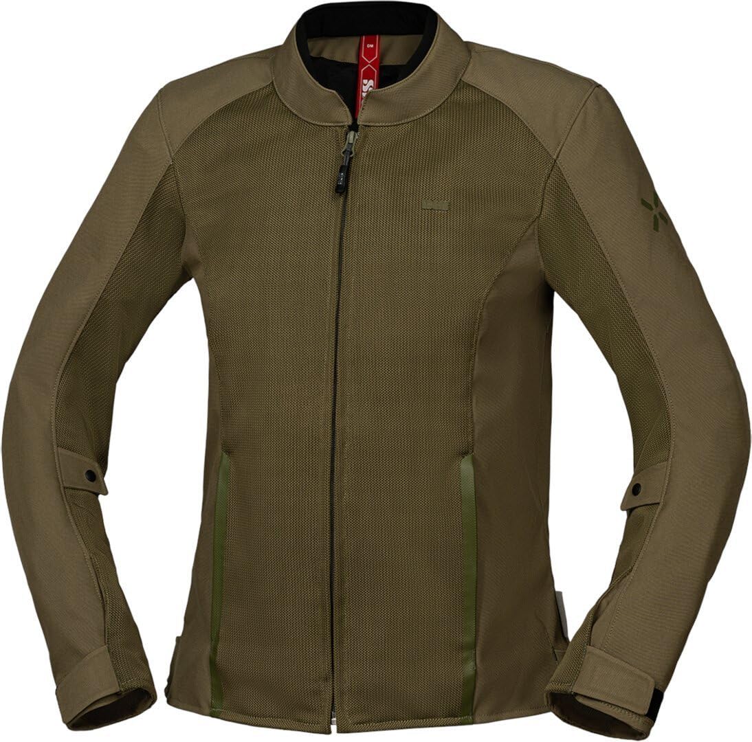 IXS Oxy-Air Mesh Damska kurtka tekstylna motocyklowa, oliwkowy, M