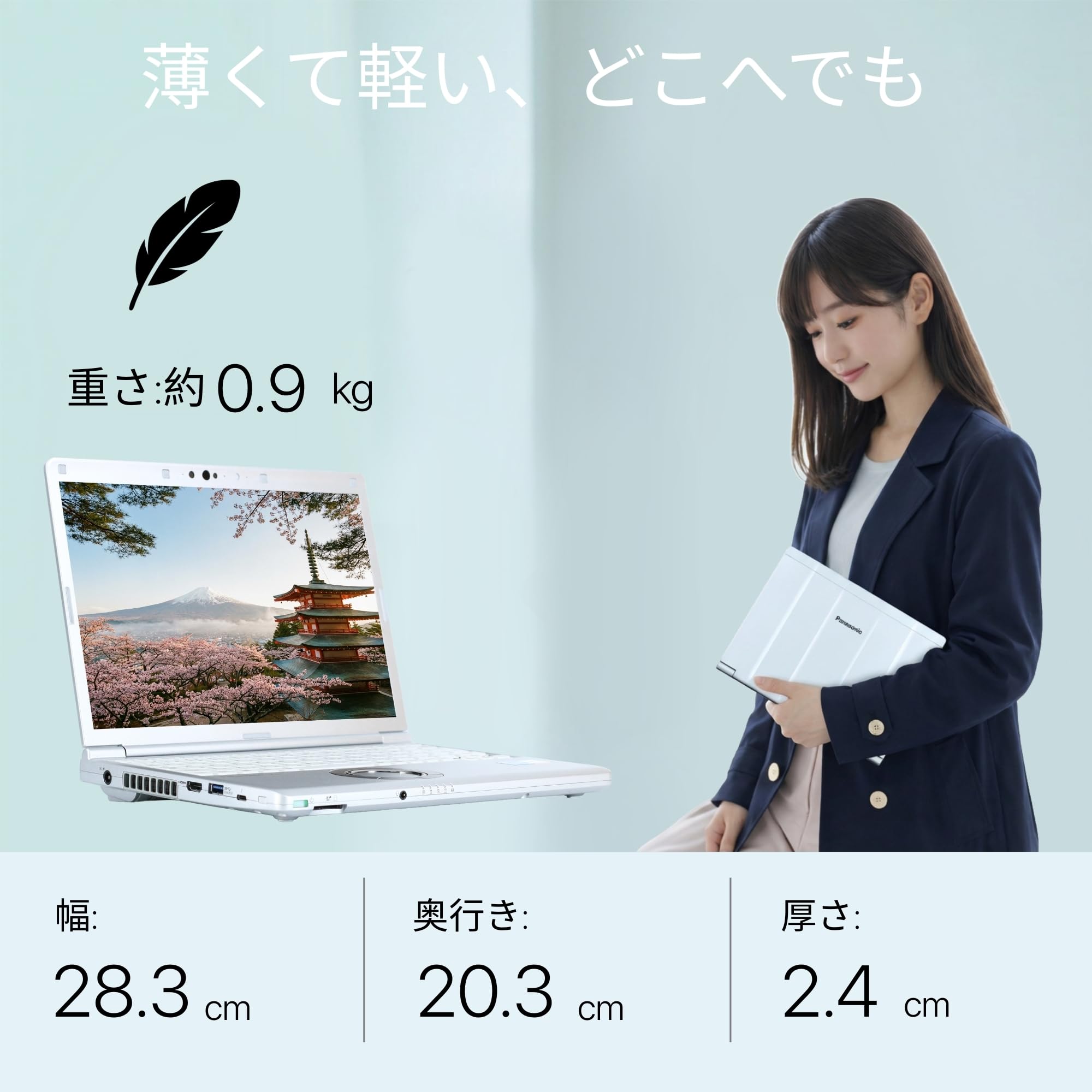 Amazon.co.jp: 【整備済み品】 Panasonic Let's Note CF-SV1, i5