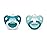 NUK Orthodontic Pacifiers, Boy, 0-6 Months, 2-Pack