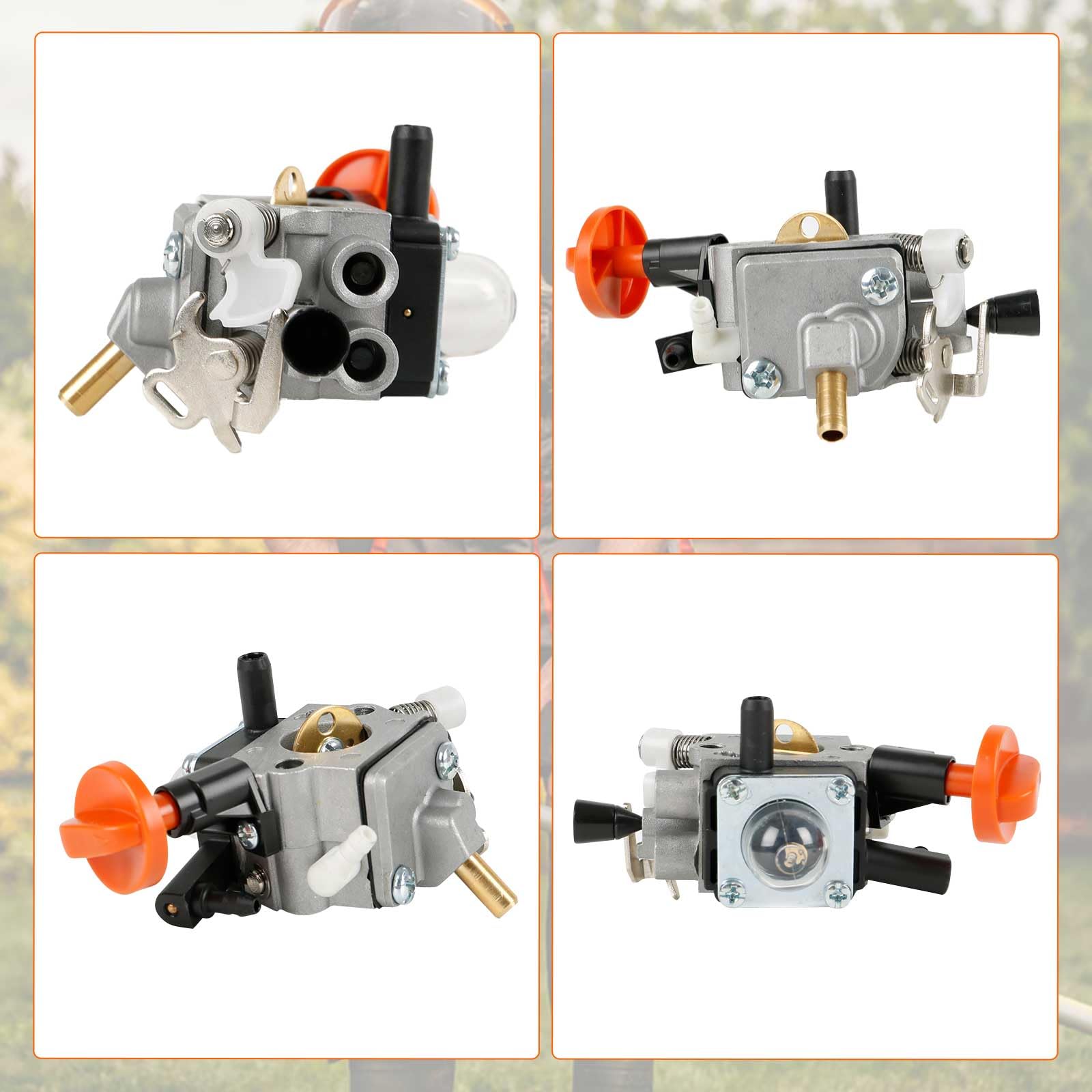 Carburateur pour Stihl FS131 FS131R FS311 KM131 HT131 HT132 HT133 HT134 HT135, remplace 4180-120-0619 4180-120-0617 Kit de réglage avec 4180 1417 0300 Kit de filtre à air