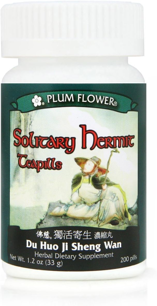 Solitary Hermit (Du Huo Ji Sheng Wan), 200 ct, Plum Flower