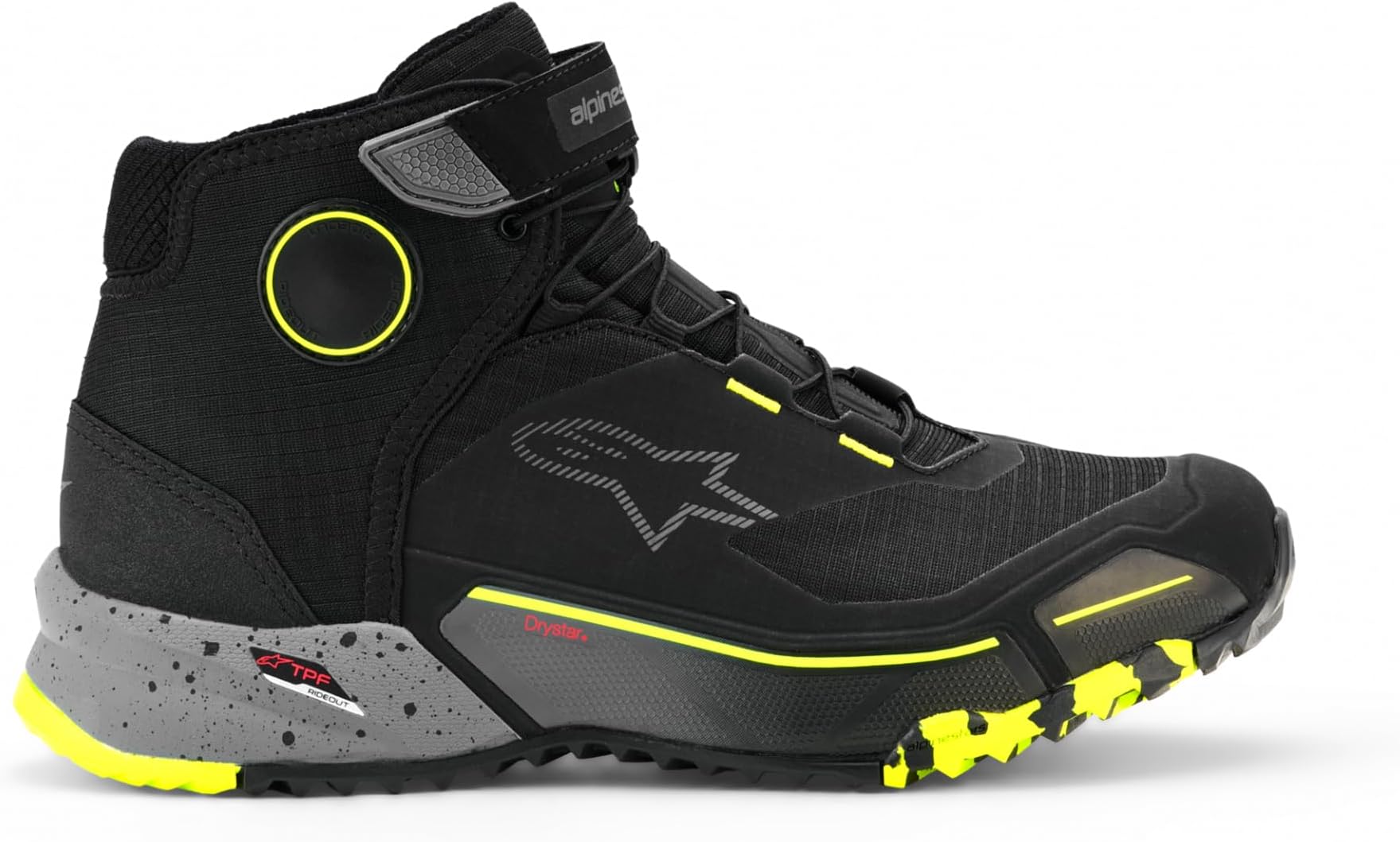 CR-X Drystar® Motorcycle Shoes UK 12 Black