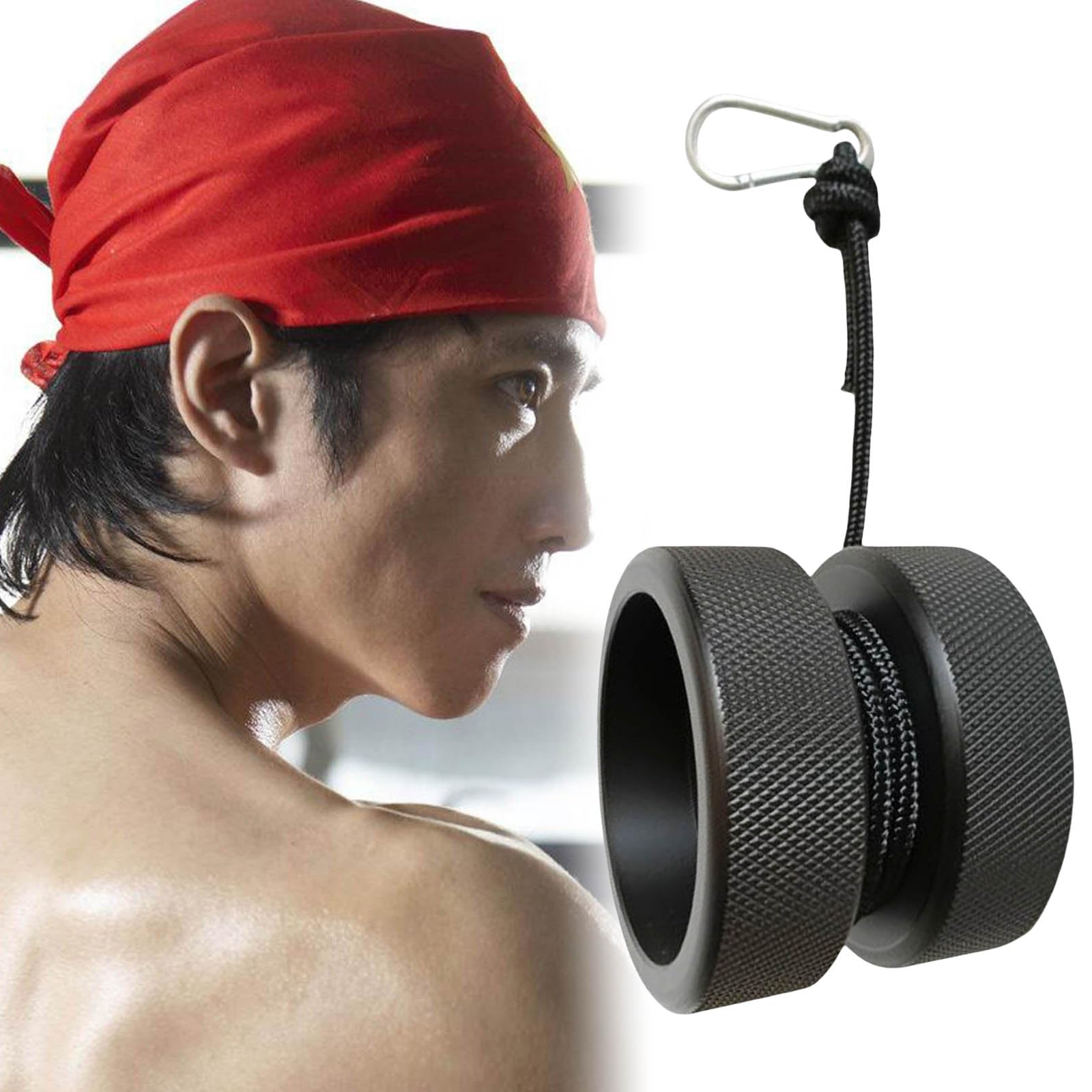 Rodillo de entrenamiento de antebrazo para hombres y mujeres, equipo de entrenamiento de fuerza y fortalecedor de muñeca, accesorios de fitness