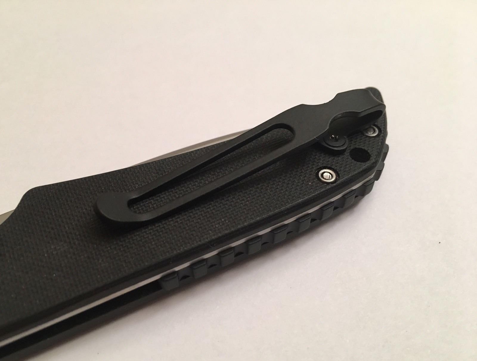Black Titanium Deep Carry Pocket Clip For Kershaw Skyline 1760BW Knife