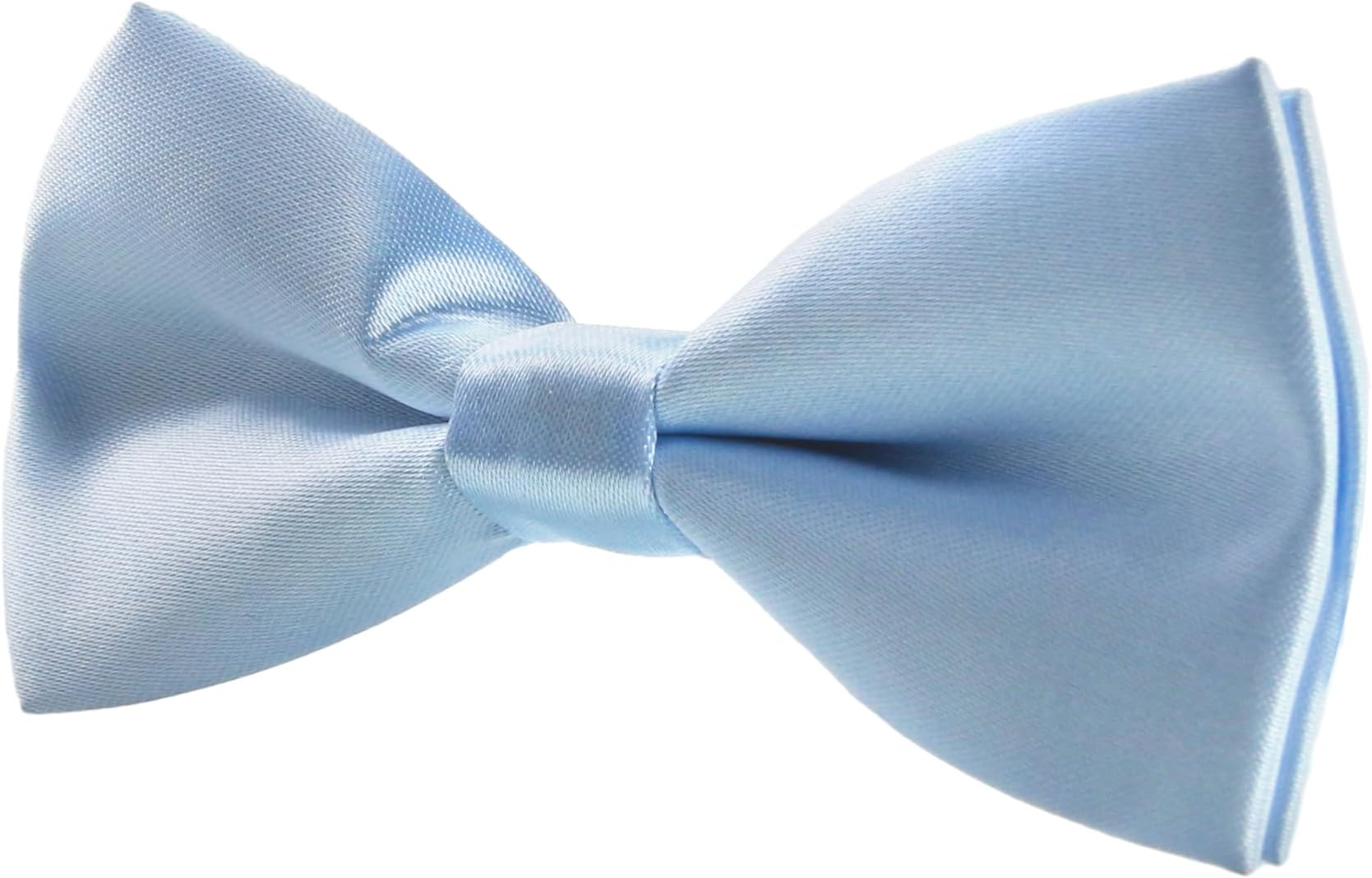 EKINDAdjustable Pre-Tied Bowtie for Boys, Double Layer Satin Fabric, Formal Occasions