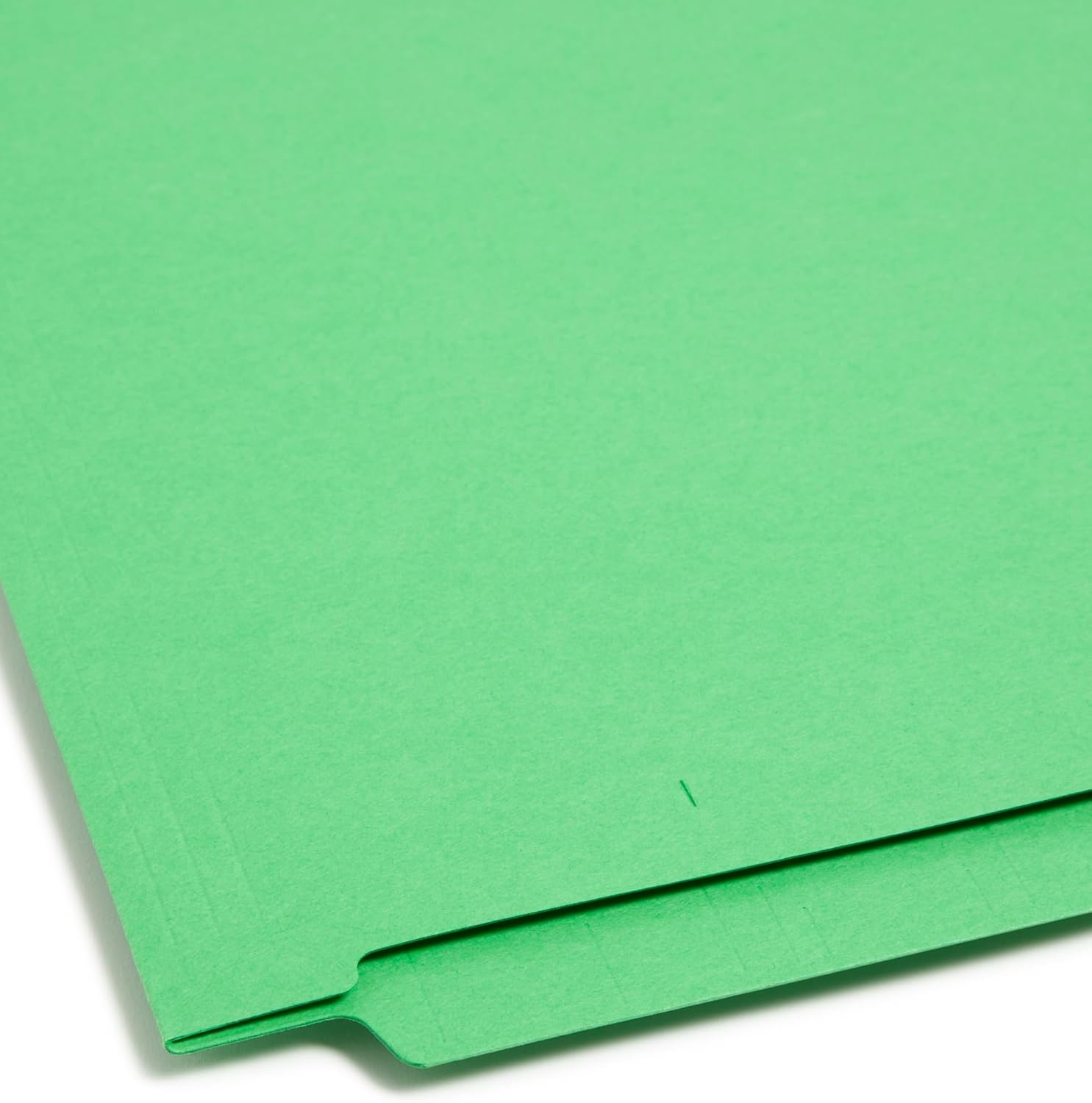 Smead End Tab File Folder, Shelf-Master Reinforced Straight-Cut Tab, Legal Size, Green, 100 per Box (28110)
