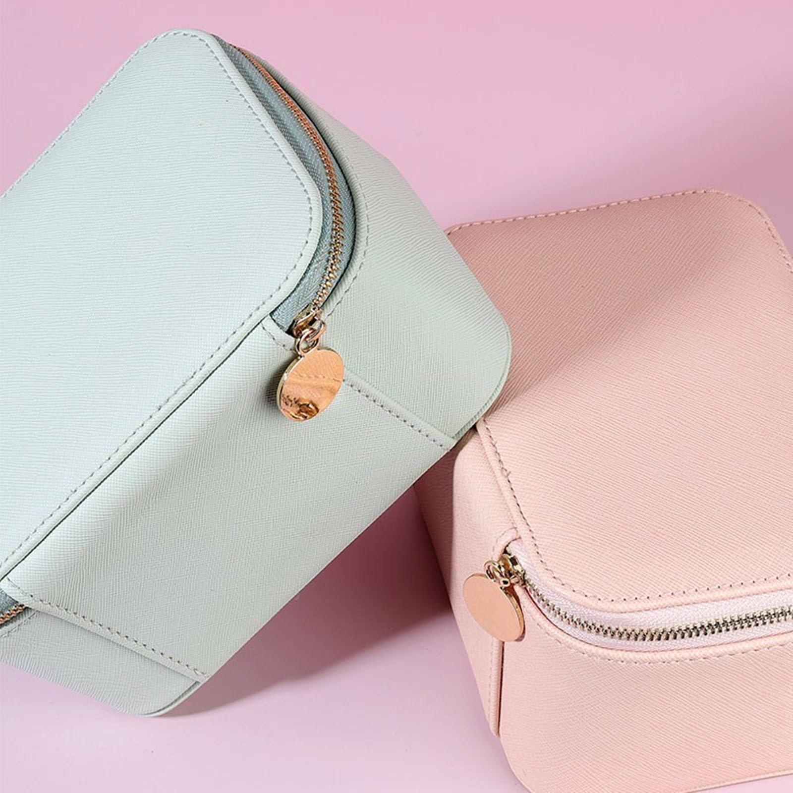 Generisch Kompaktes Schmuck Reiseetui mit 8 separaten Taschen, A