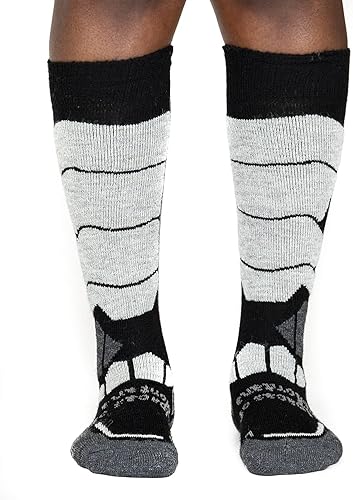 Miniatura 3 de Join The Alpaca Revolution Calcetines de esquí de alpaca, calcetines de invierno para hombres, accesorios de esquí para mujer